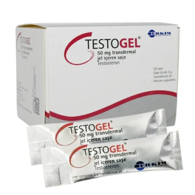 TESTOGEL 50MG Transdermal Gel – 30 Sachets